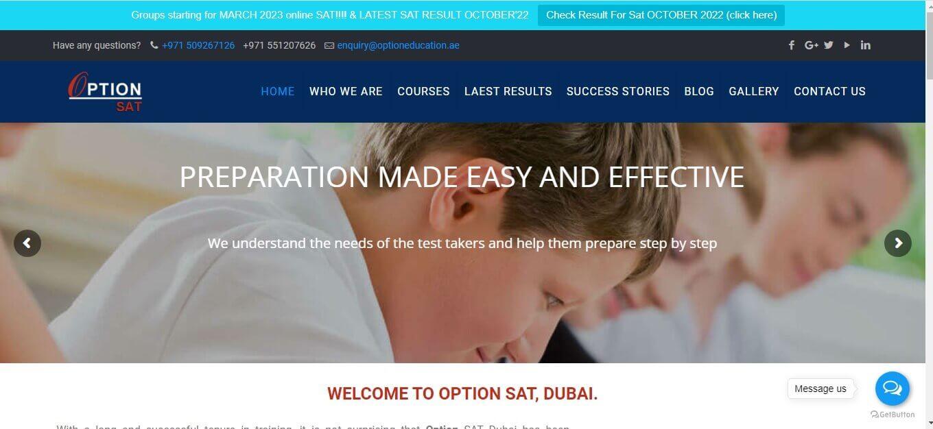Option Sat Dubai